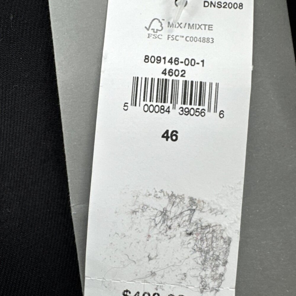 Banana Republic Wool Linen Blazer Mens 46 Tailored Slim Gray Suit Coat $400 NEW - Picture 10 of 14